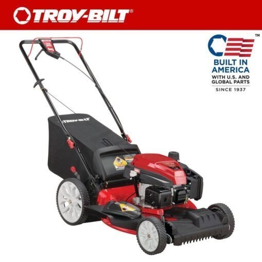 3dca9e71-eaf6-49a0-930d-ad5b53941b2e.jpeg Troy-Bilt 21 in. 163cc 3-in-1 FWD Self Propelled Gas Mower - Image 1