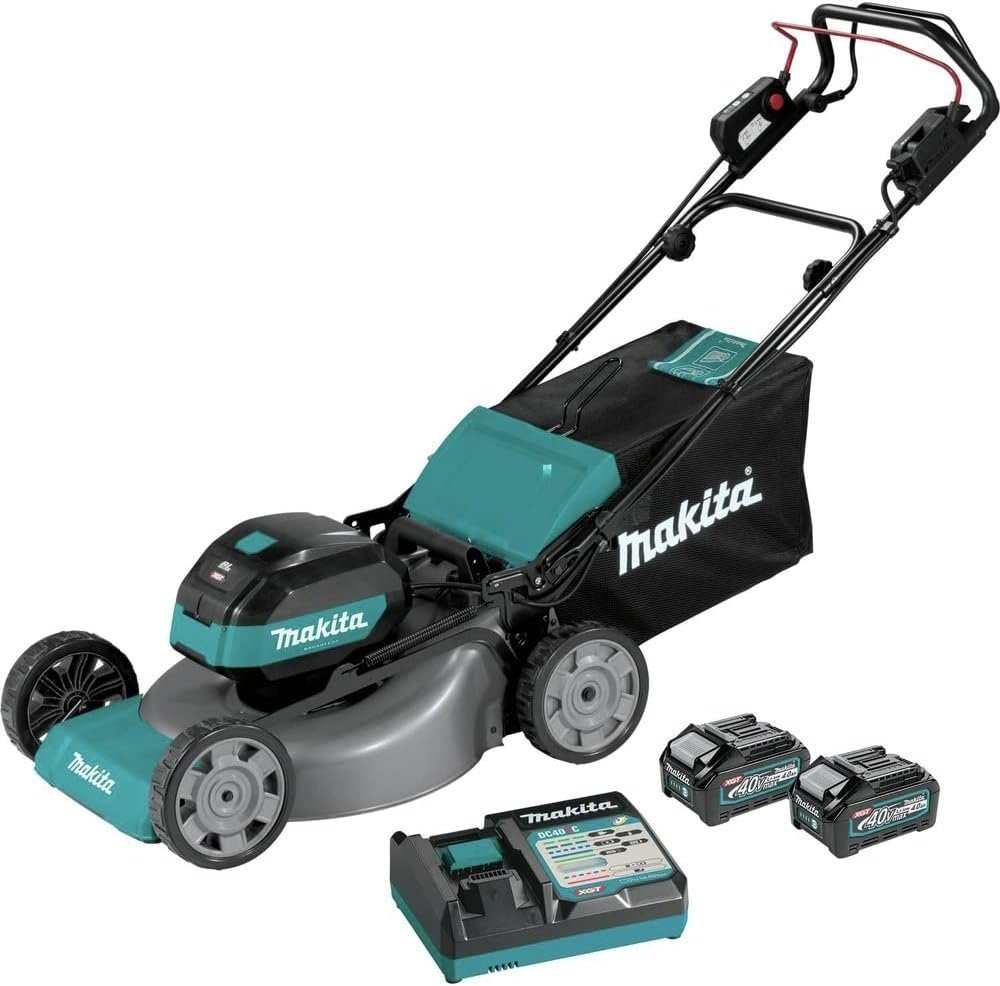 61kI2ZLNY7L._AC_SL1000_.jpg Makita 40V max XGT Brushless 21" Self‐Propelled Commercial Lawn Mower Kit GML01PL - Image 1