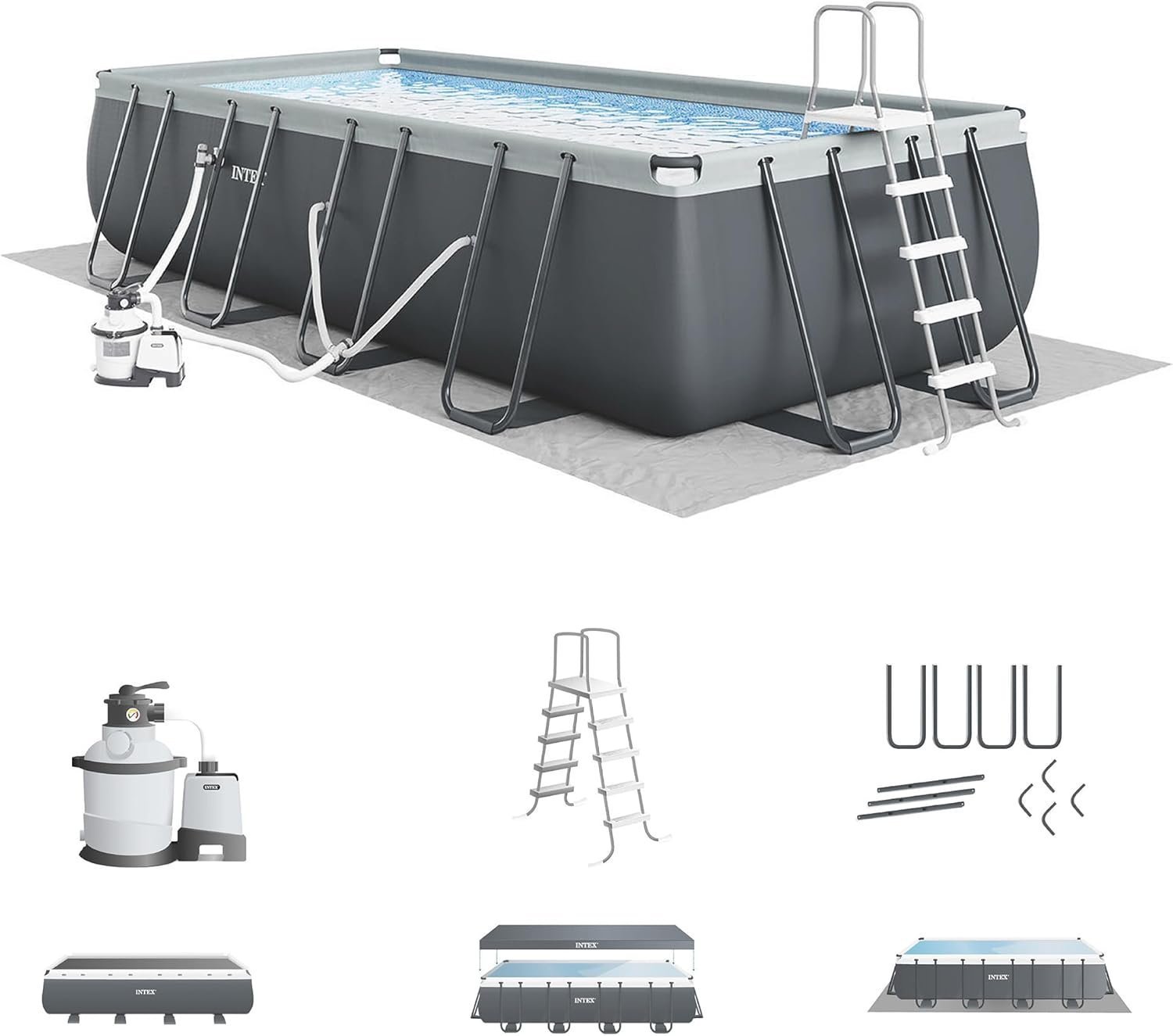718ehI1HIdL._AC_SL1500_.jpg Intex Ultra XTR Rectangular Swimming Pool Set with Pump - Image 1