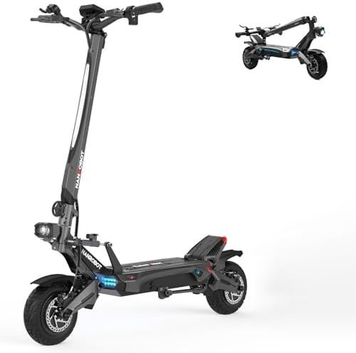 B0FFB4W4HH-0-1756250731736.jpg NANROBOT Electric Scooter Adults 50mph Dual Motor Electric Scooter with Suspension 80Miles Range Fast Sports Escooter Folding 10" Off Road Tires 330LBS Max Load Complies with UL2272 Certification - Image 1