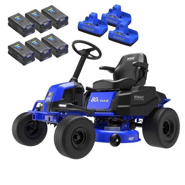 f3b13e12-9154-4856-bf87-735a71d67ded.jpeg Kobalt Crossover Electric Lawn Tractor KT 5680-06 - Image 1
