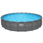 Bestway APX 365 22'x52" Round Above Ground Swimming Pool Set with Pump and Ladder - Image 5
